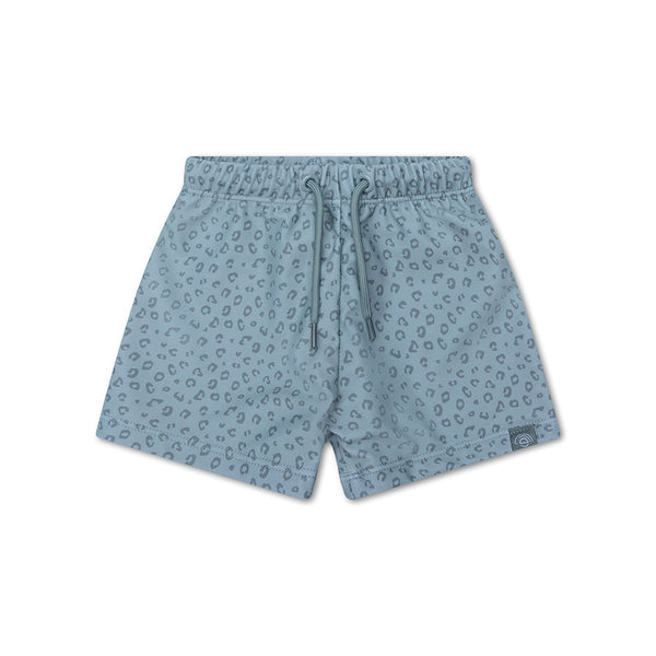 Swim Shorts - Green - Leopard