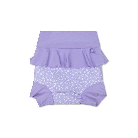 Swim Diaper - Neoprene - Lilac - Leopard
