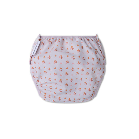 Swim Diaper - Old Pink - Cozy Hearts