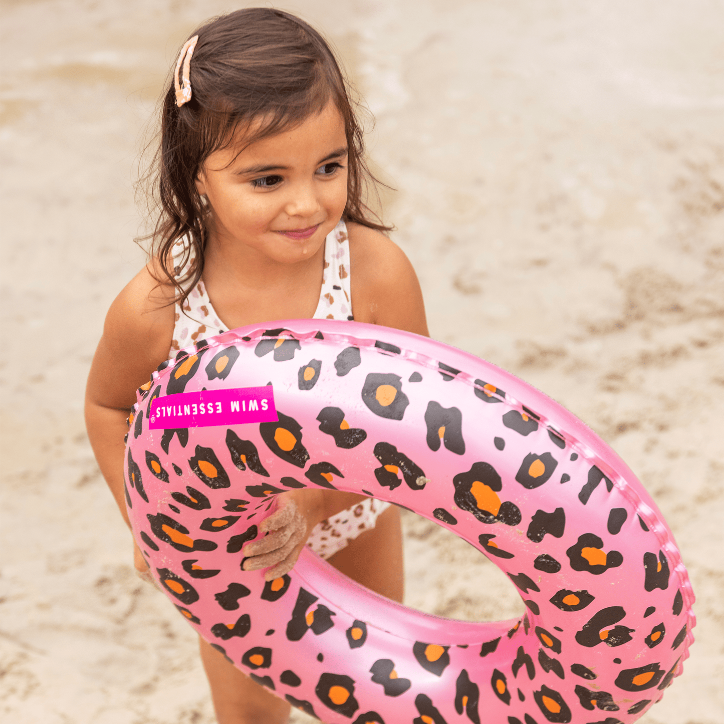Swim Ring - Rose/Gold - Safari Chic