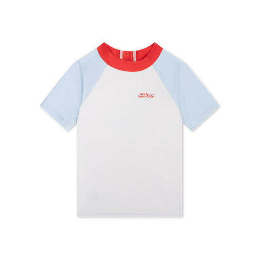 Short-Sleeved Swimming T-Shirt - Multicolored - Seas The Day