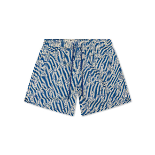 Swim Shorts - Blue - Lobster Bay - Adult