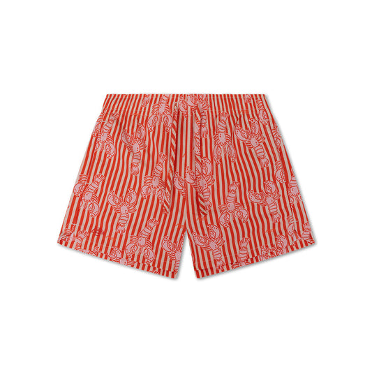 Girls' Swim Shorts - Pink - Pink Bay