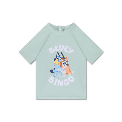 Swimming T-Shirt - Long Sleeve - Light Blue - Pure Tones