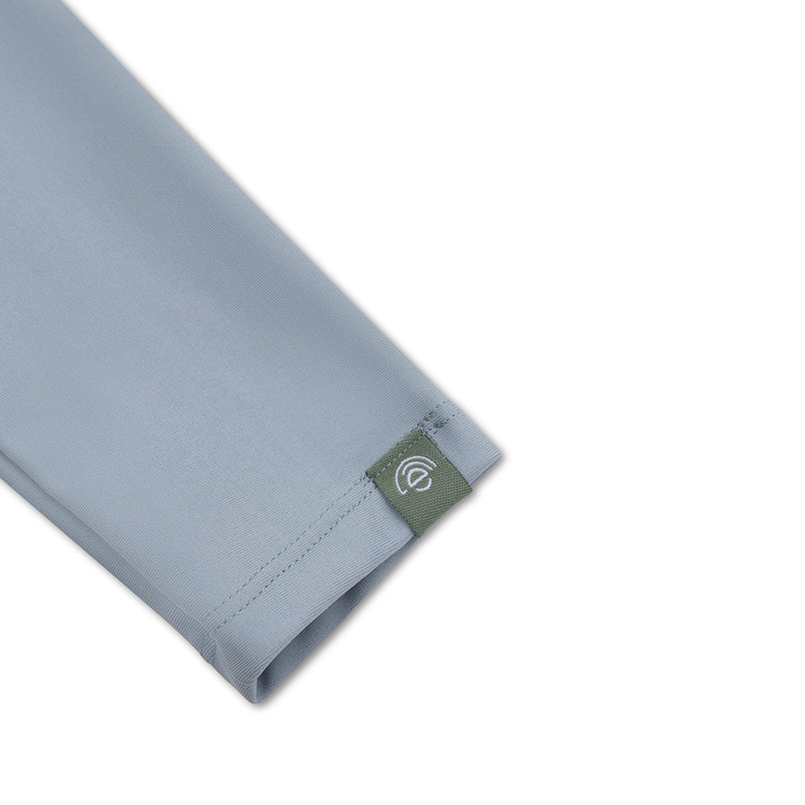 Swimming T-Shirt - Long Sleeve - Green - Solid Colors