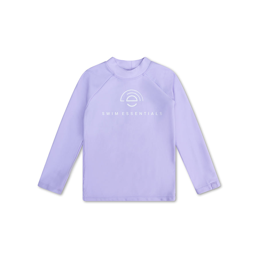 Swimming T-Shirt - Long Sleeve - Lilac - Pure Tones