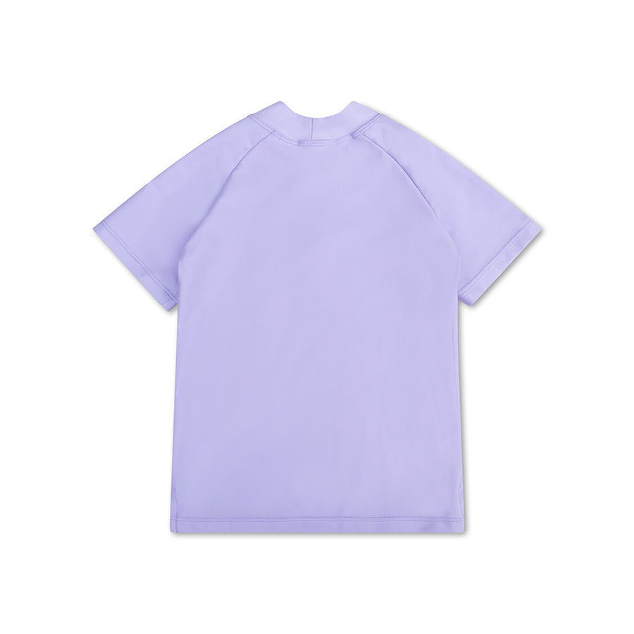 Swimming T-Shirt - Short Sleeve - Lilac - Pure Tones