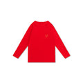 Swimming T-Shirt - Long Sleeve - Red - Crabby
