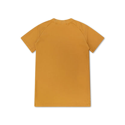 Swimming T-Shirt - Short Sleeve - Yellow - Solid Colors