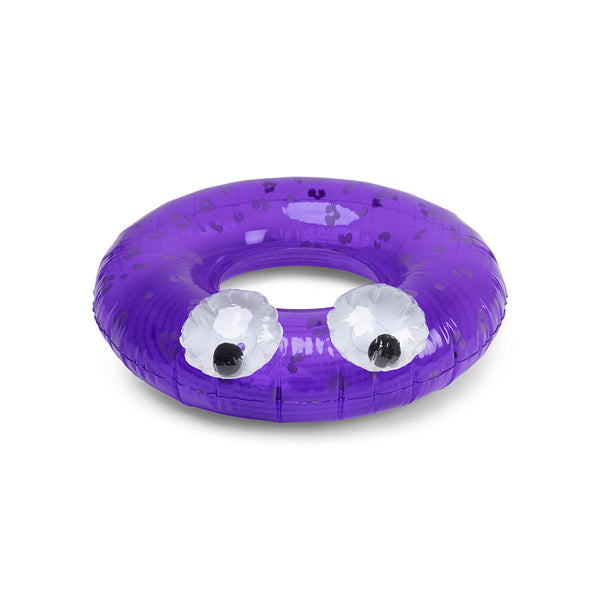 Animal Swim Ring - Purple - Leopard - Ø 65 cm