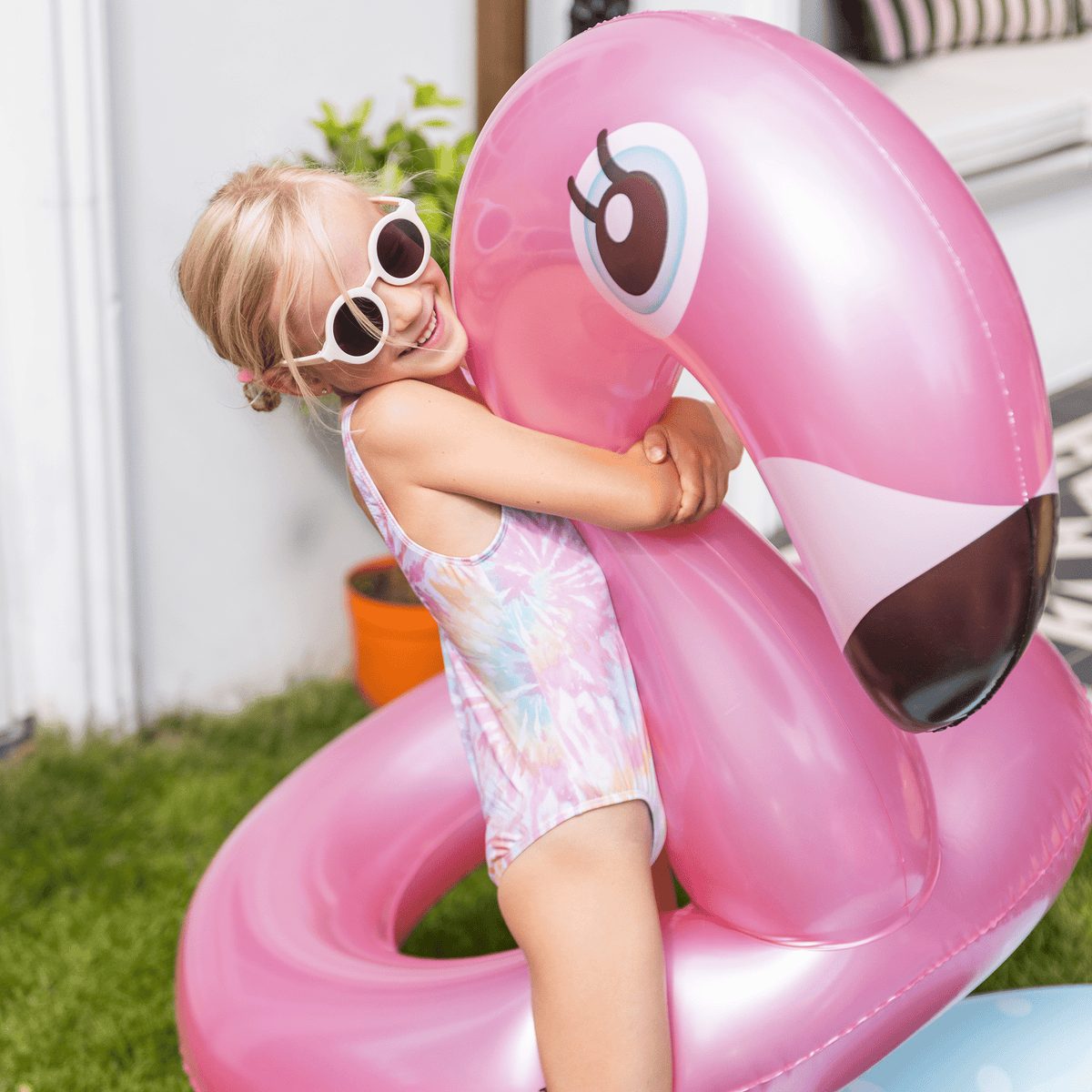 Swim Ring Flamingo - Pink - Dreamscape - Ø 95 cm