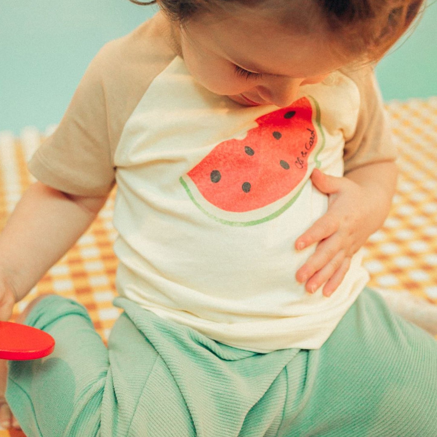 Wally the Watermelon Baby T-shirt