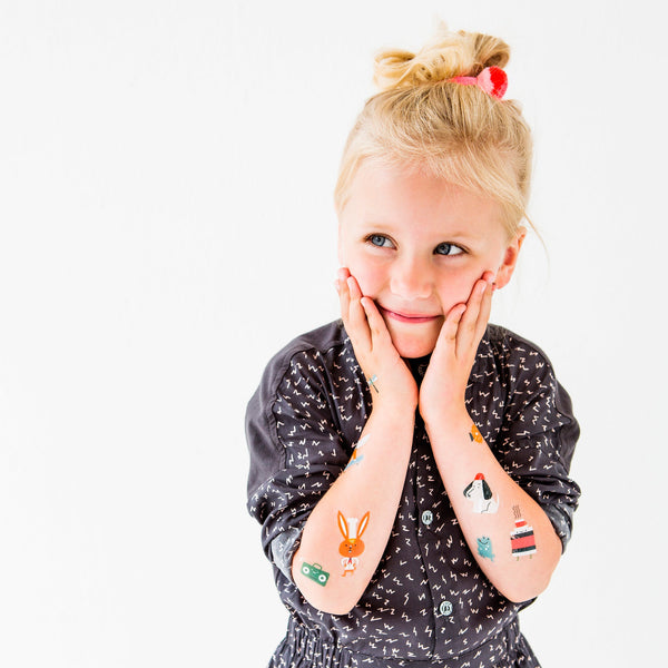 Ephemeral tattoos
