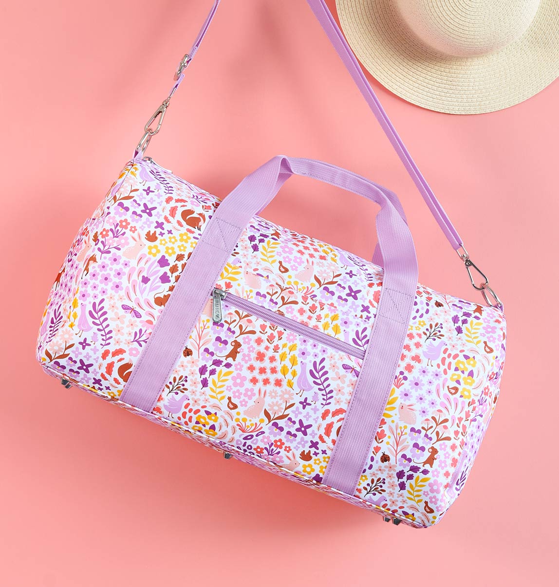 Sac de voyage enfant - Jardin fleuri