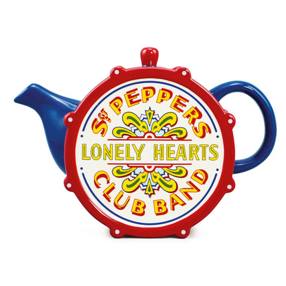 Sculpted Teapot The Beatles Drum Sgt. Pepper