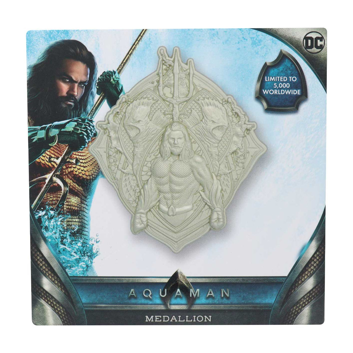 Aquaman collector's medallion