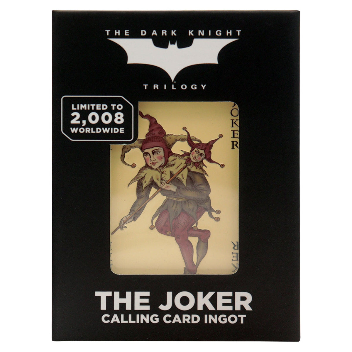 Lingot collector The - Dark Knight Trilogy Joker Calling Card