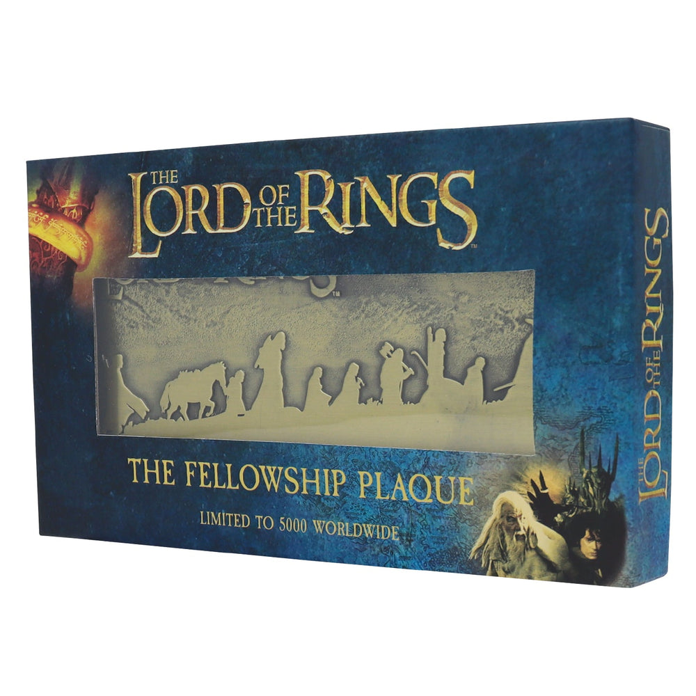 Objet collector Le Seigneur des Anneaux - The Fellowship Plaque