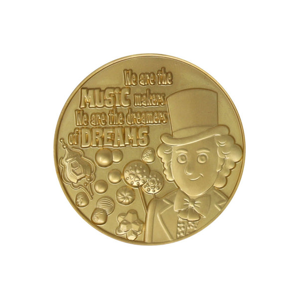 Pièce collector Willy Wonka