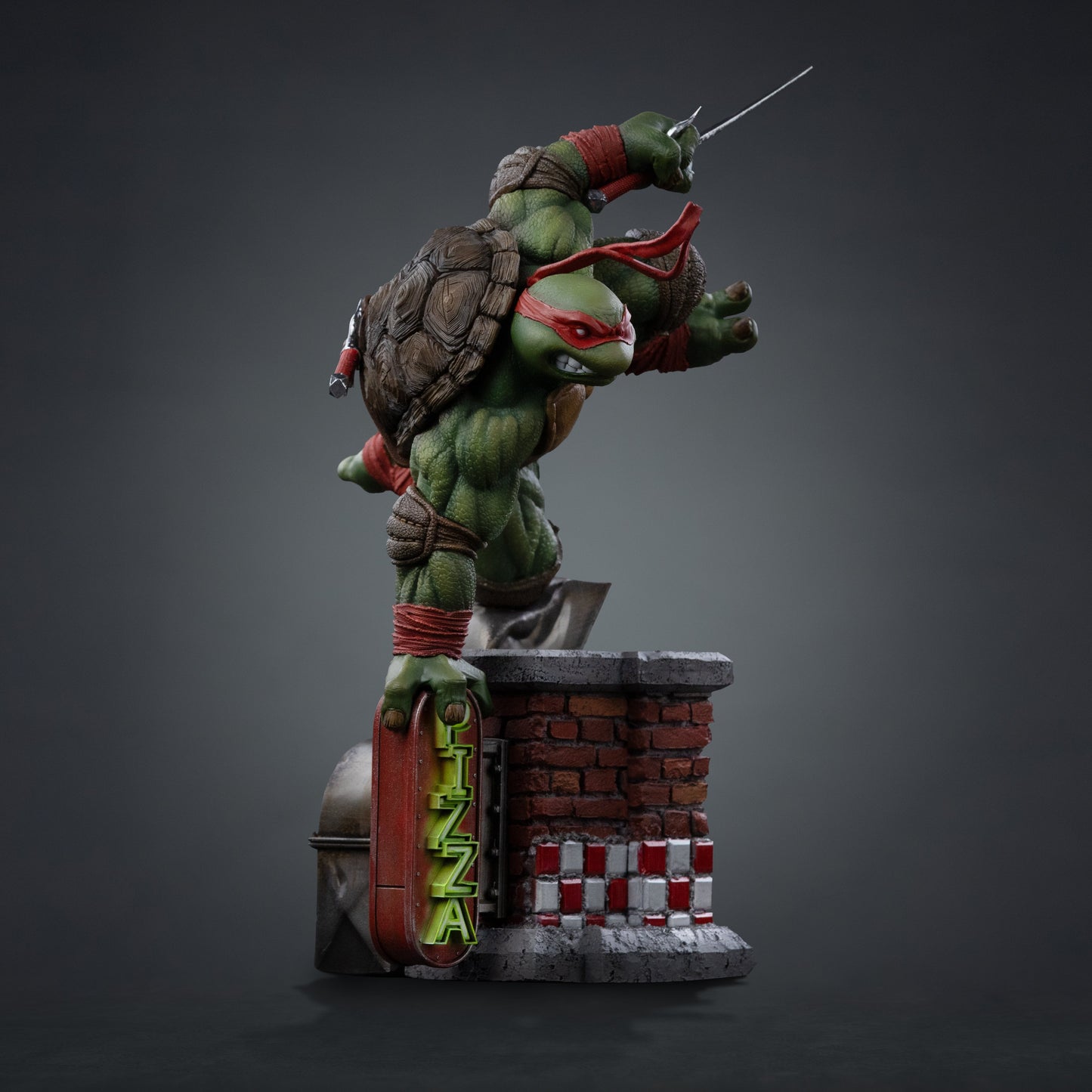 Pre-Order - Raphael Unleashed Statue - Teenage Mutant Ninja Turtles - Art Scale 1/10 - Iron Studios