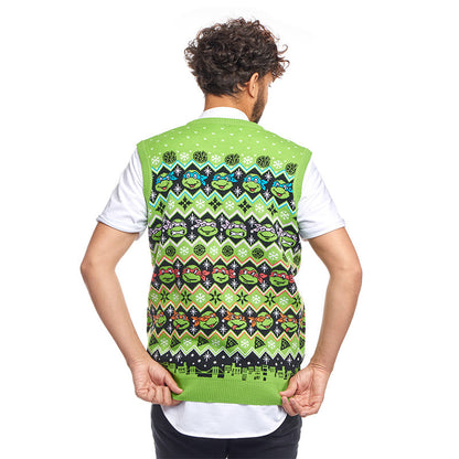 Teenage Mutant Ninja Turtles Knitted Christmas Tank Top