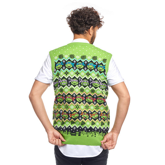 Teenage Mutant Ninja Turtles Knitted Christmas Tank Top