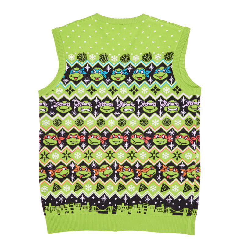 Teenage Mutant Ninja Turtles Knitted Christmas Tank Top
