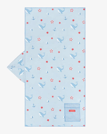Microfiber hooded kids' towel – MARIN