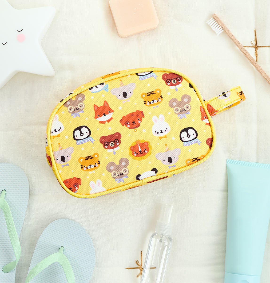 Trousse de toilette enfant - Amis des animaux – vue 7 – A Little Lovely Company