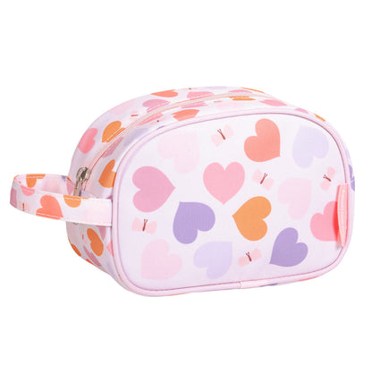 Trousse de toilette enfant - Cœurs – vue 4 – A Little Lovely Company