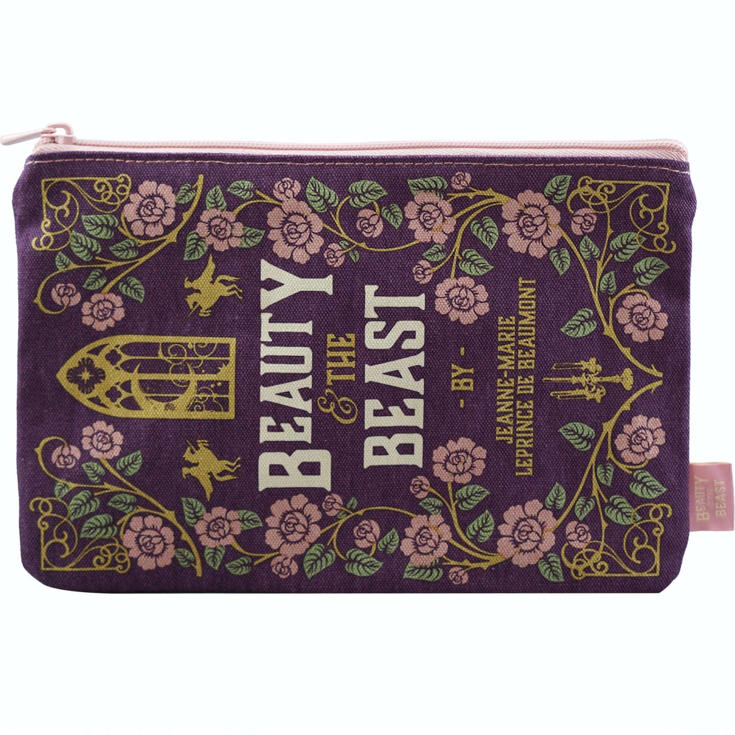 Beauty and the Beast Cotton Pouch – 16 cm x 24 cm