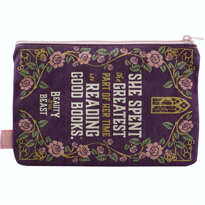 Beauty and the Beast Cotton Pouch – 16 cm x 24 cm