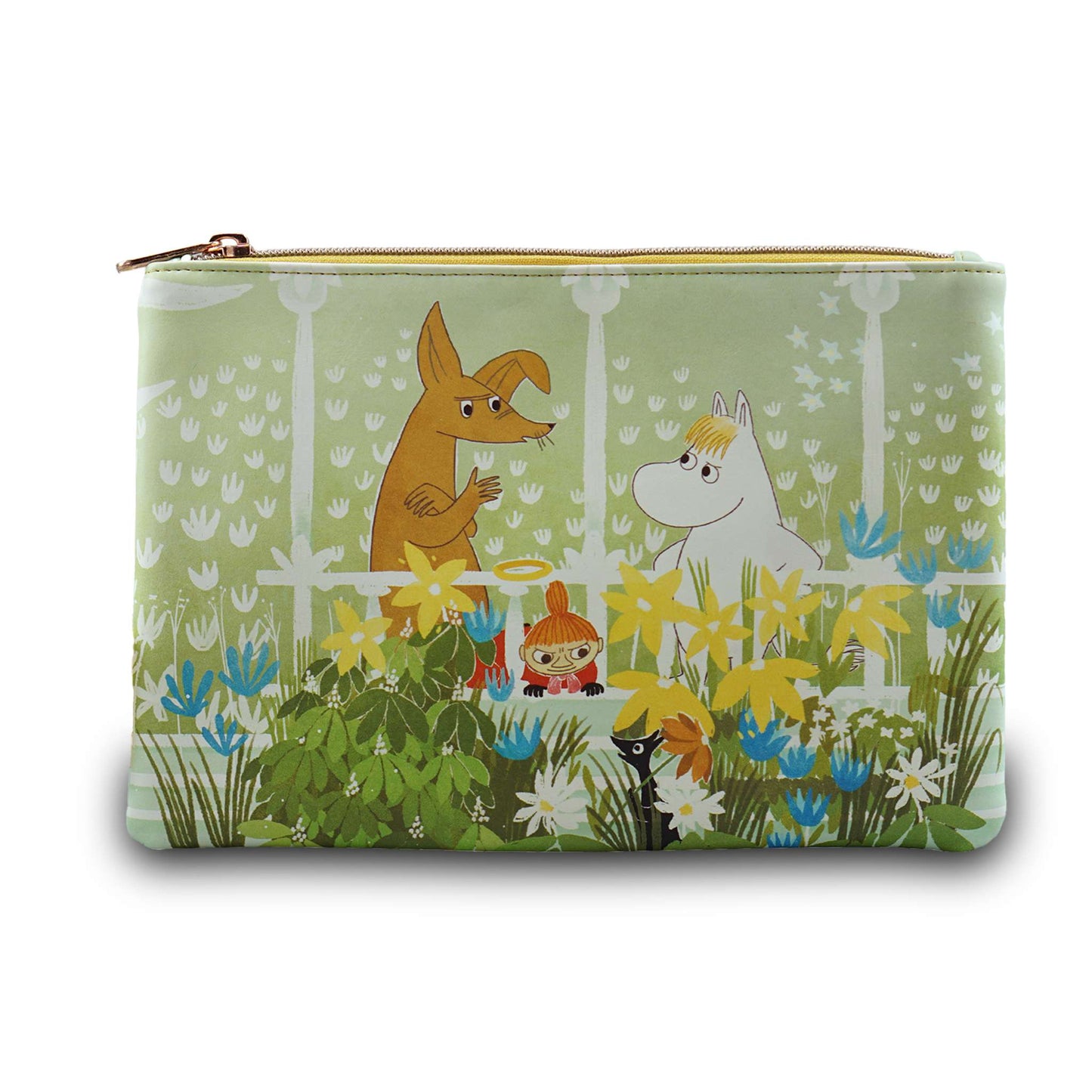 Moomin Balcony PU Pouch – 16 cm x 24 cm