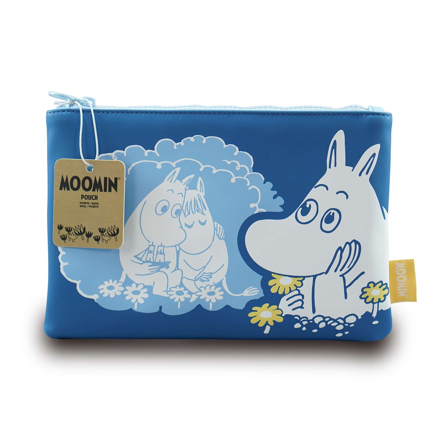 Moomin Daydreaming PU Pouch – 16 cm x 24 cm