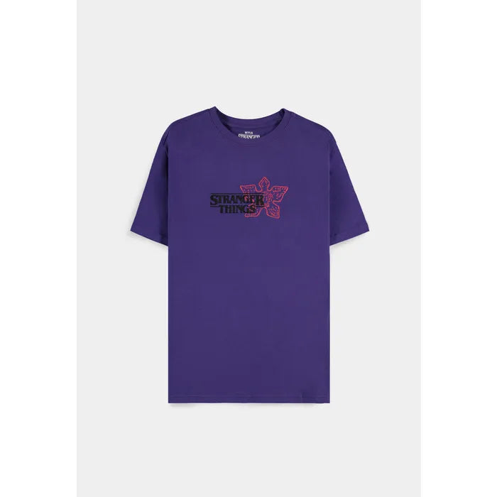 Stranger Things T-Shirt - Demogorgon Purple