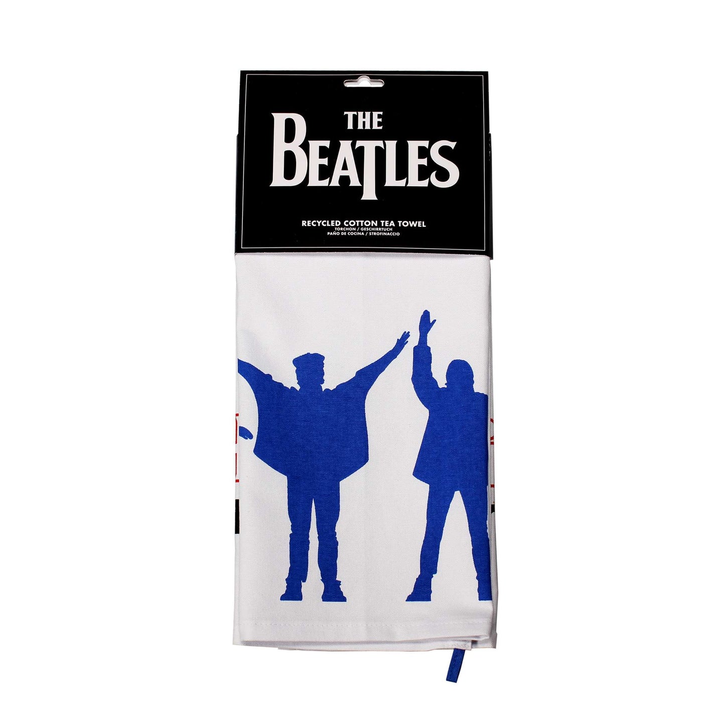 The Beatles Help Tea Towel