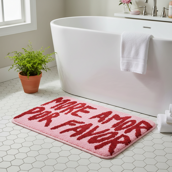 Bath Mat "More Amor by Favor"