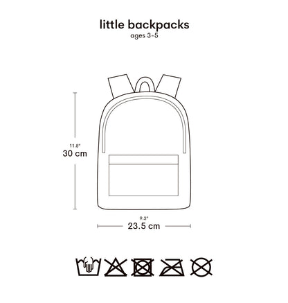 Petit sac à dos enfant - Cerises – vue 7 – A Little Lovely Company