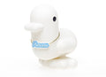 Enten-Sparschwein Weiß Candy