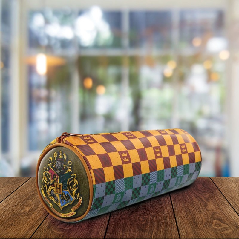 Harry Potter Hogwarts-huizen geruite etui