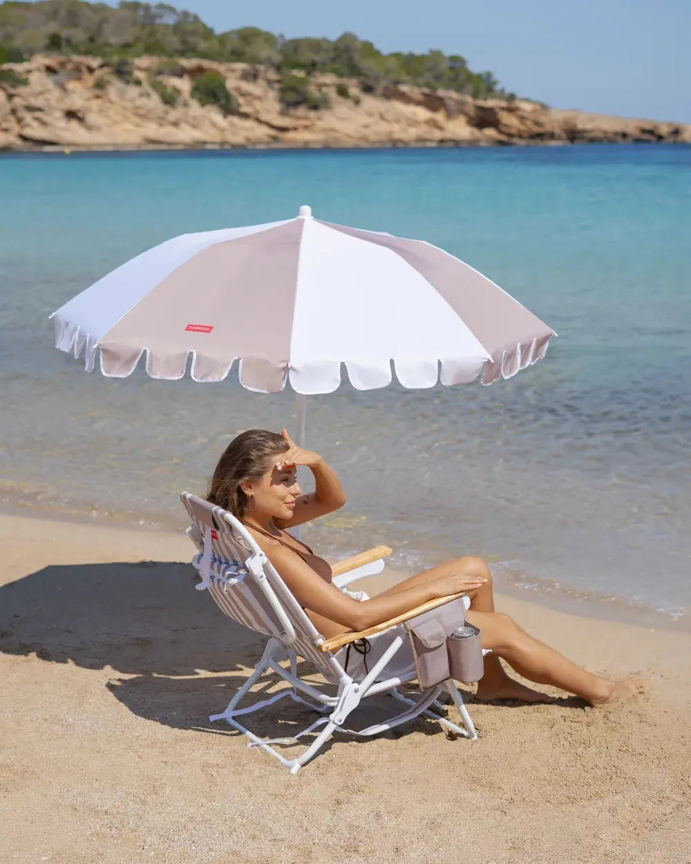 Compact beach umbrella - PALOMA