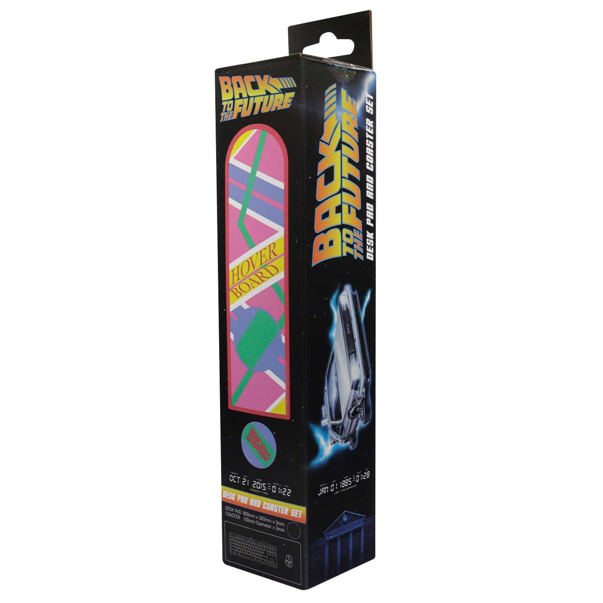 Back to the Future Desk Mat & Coaster Set - XL Hoverboard