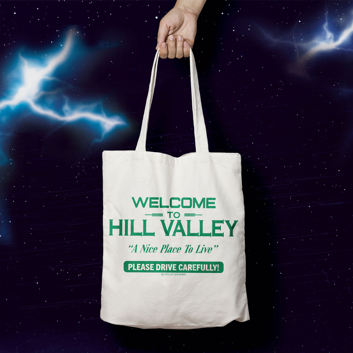 Back to the Future Tote Bag - Hill Valley 