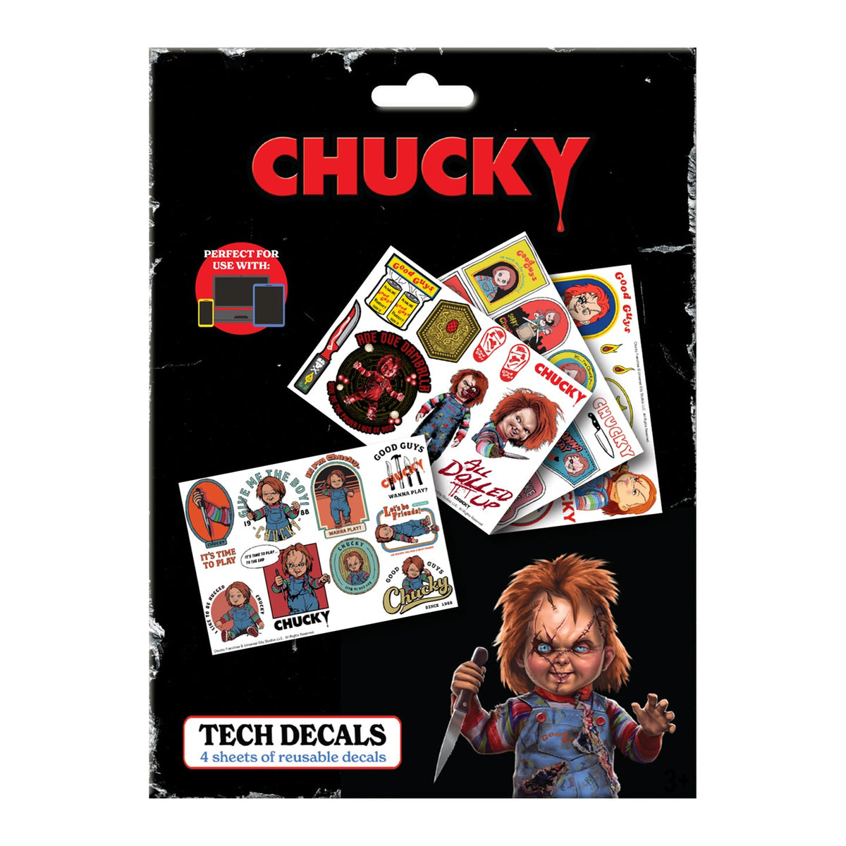 Chucky tech stickers