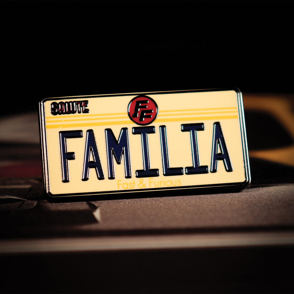 Fast & Furious Pin - Familia Plate