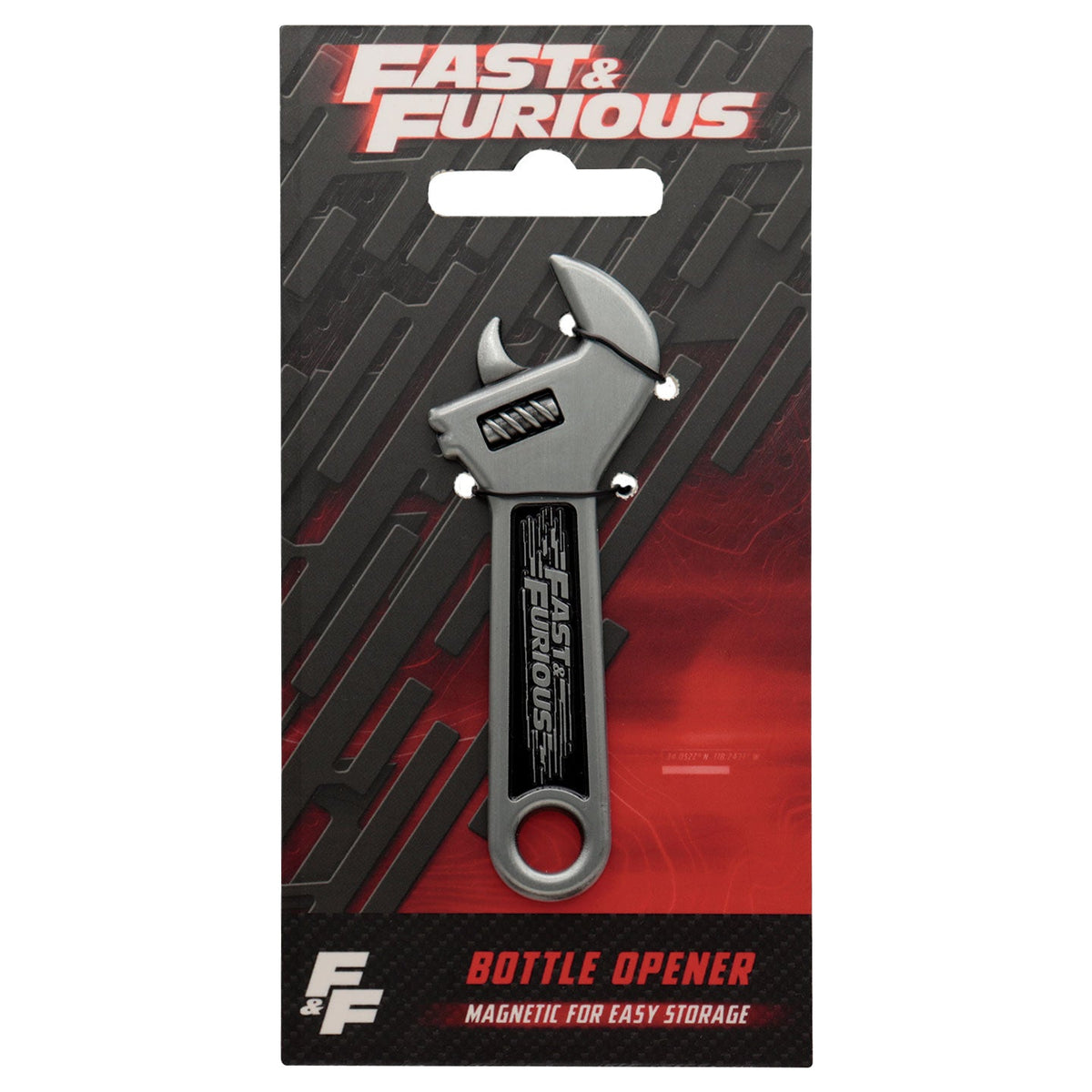 Fast & Furious Bottle Opener - Magnetic Wrench