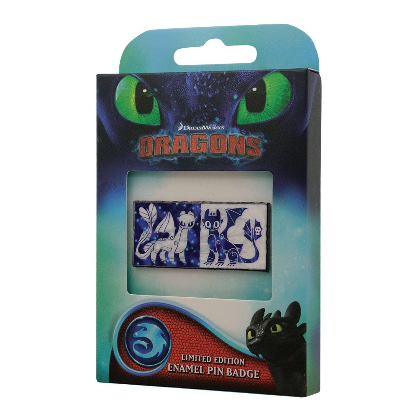 Dragons Pin - Toothless/Light Fury