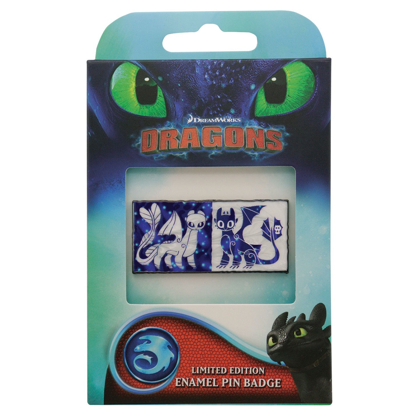 Dragons Pin - Toothless/Light Fury