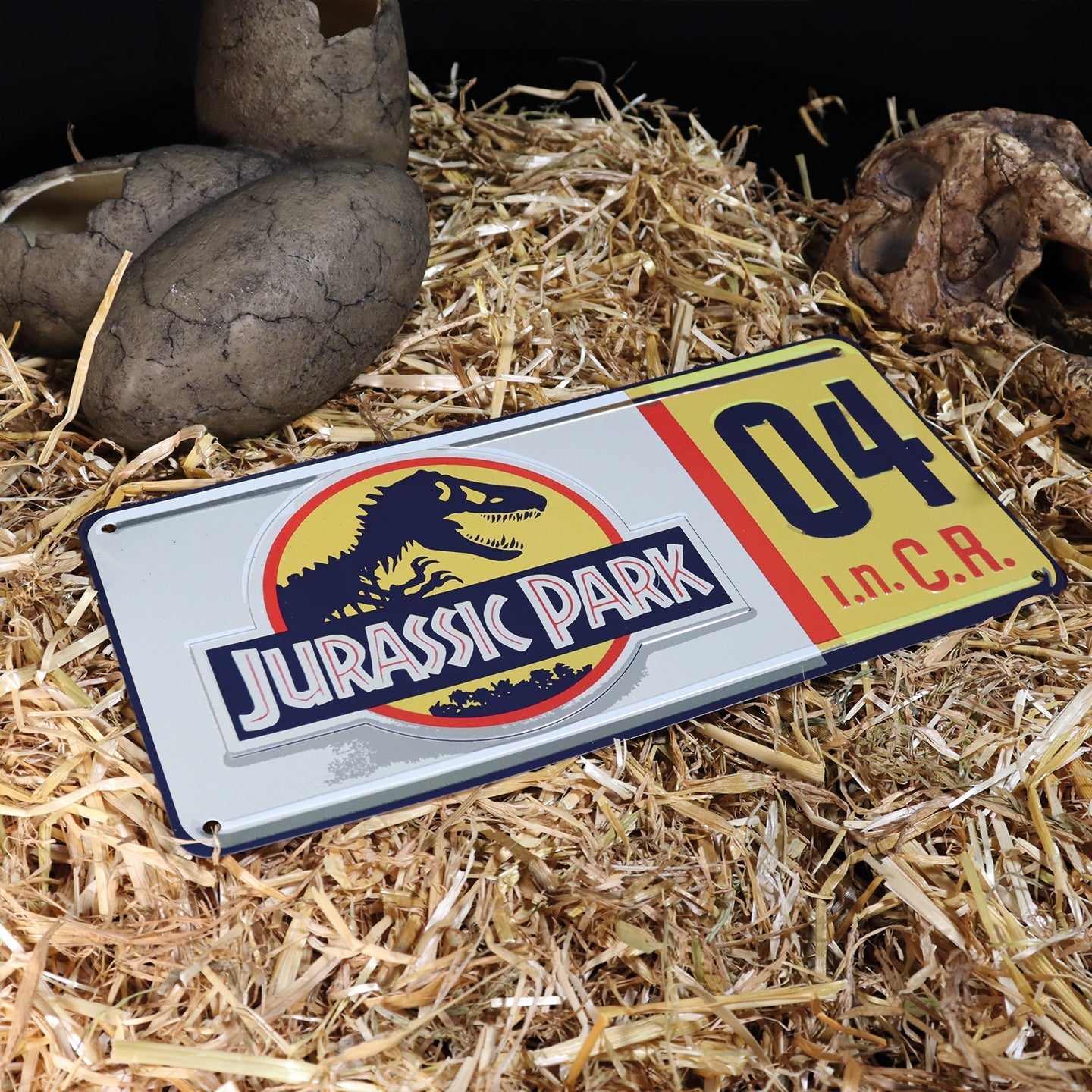 Jurassic Park License Plate - 04
