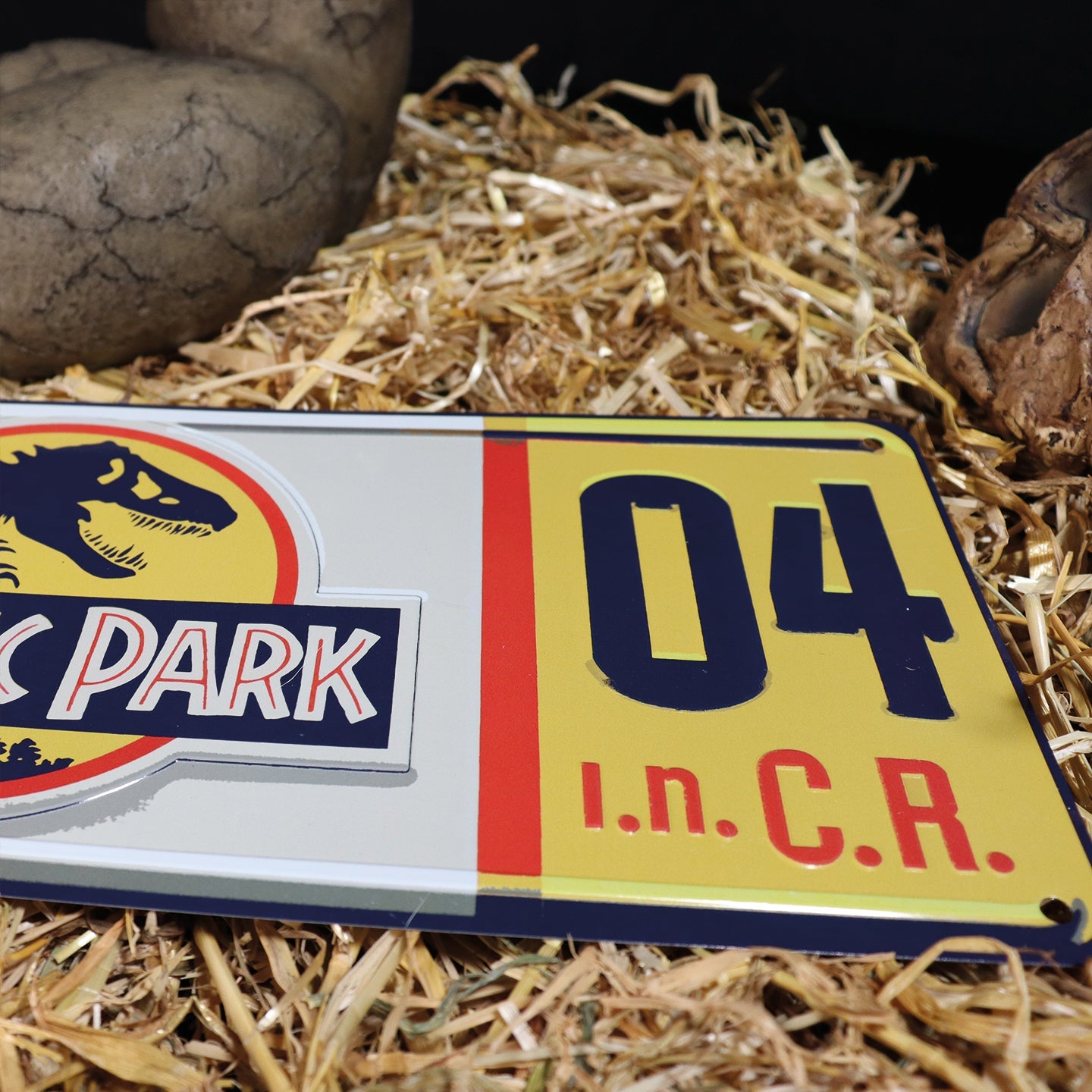 Jurassic Park License Plate - 04